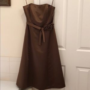 NWT BCBG Brown Dress